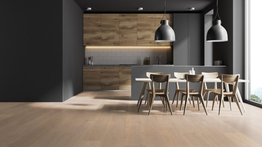 Parquet Trinity Oak Natur 1-strip beveled brushed white oiled – 10