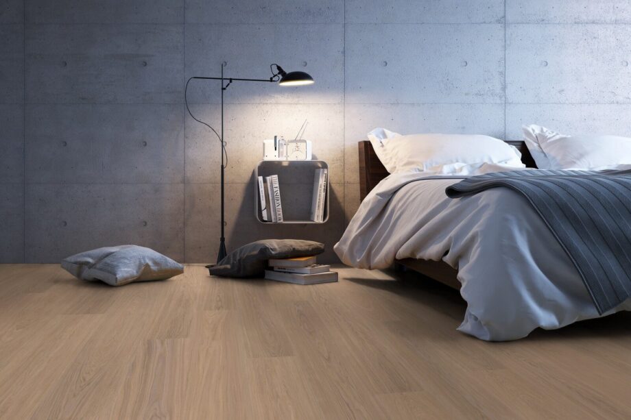 Parquet Trinity Oak Natur 1-strip beveled brushed white oiled – 7