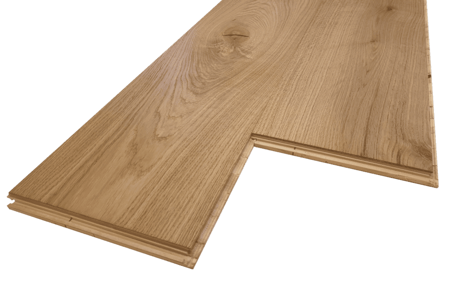 Wooden floor Trinity Oak Rustical 1-strip beveled hand scraped brushed oiled – 3