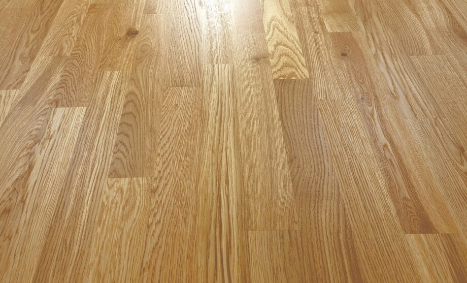 Parquet floor Tarkett Oak Tres 3-strips brushed matt lacquered