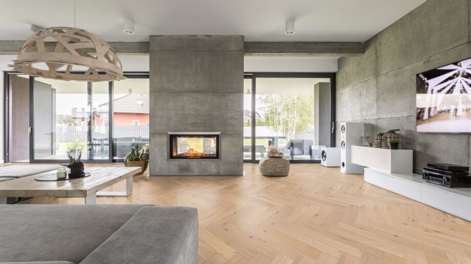 Herringbone floor Thede & Witte Oak Knotty rough appearance brushed and oiled – 5