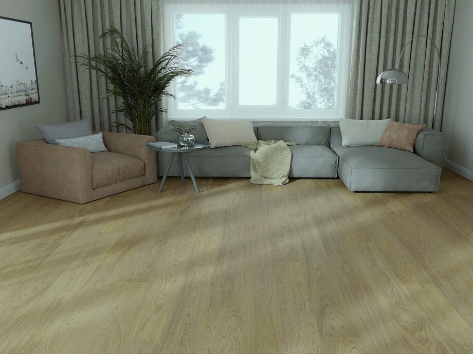 Parquet oak Elite Dazy 1-strip brushed 2-sided bevelled matt lacquer – 2