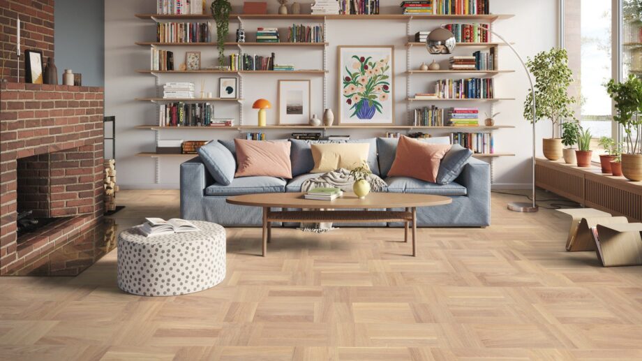 Parquet Tarkett Grace Oak Era Dutch pattern extra matt lacquer – view 13 Parquet Tarkett Grace Oak Era Dutch pattern extra matt lacquer – 13