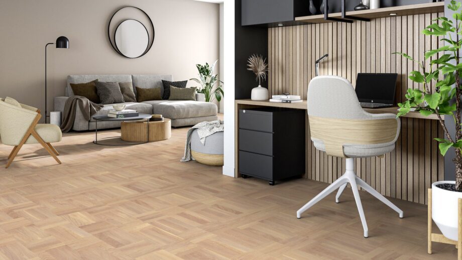 Parquet Tarkett Grace Oak Era Dutch pattern extra matt lacquer – view 8 Parquet Tarkett Grace Oak Era Dutch pattern extra matt lacquer – 8