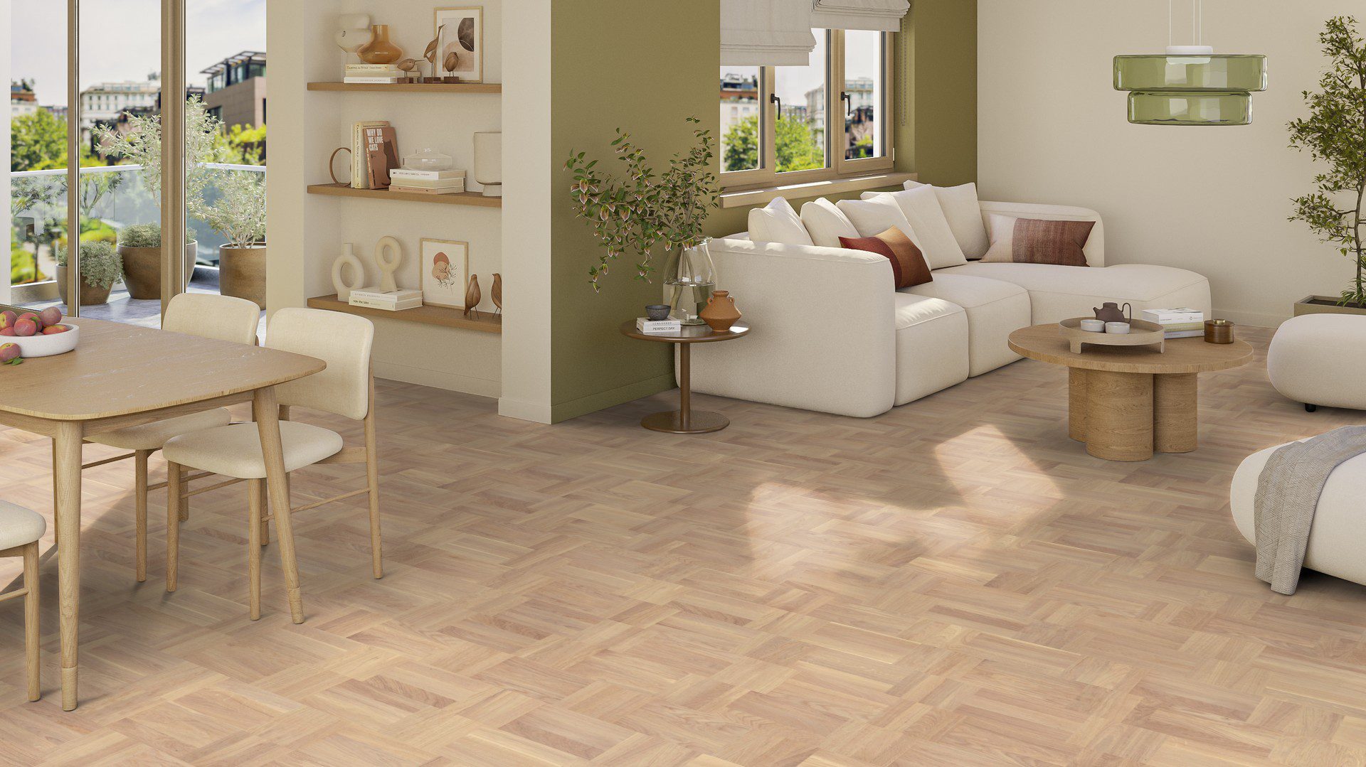 Parquet Tarkett Grace Oak Era Dutch pattern extra matt lacquer – 9