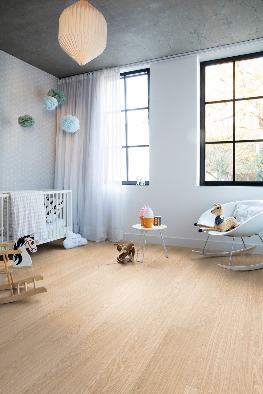 LVT flooring Quick-Step Bloom Pure Oak Blush – 3