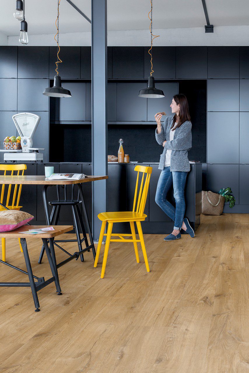 LVT floor Quick-Step Bloom Cotton Oak Natural – 4