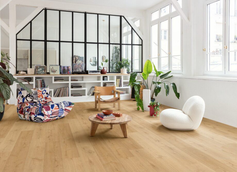 Rigid Vinyl flooring Quick-Step Bloom Elegant Oak Natural – view 10 Rigid Vinyl flooring Quick-Step Bloom Elegant Oak Natural – 10