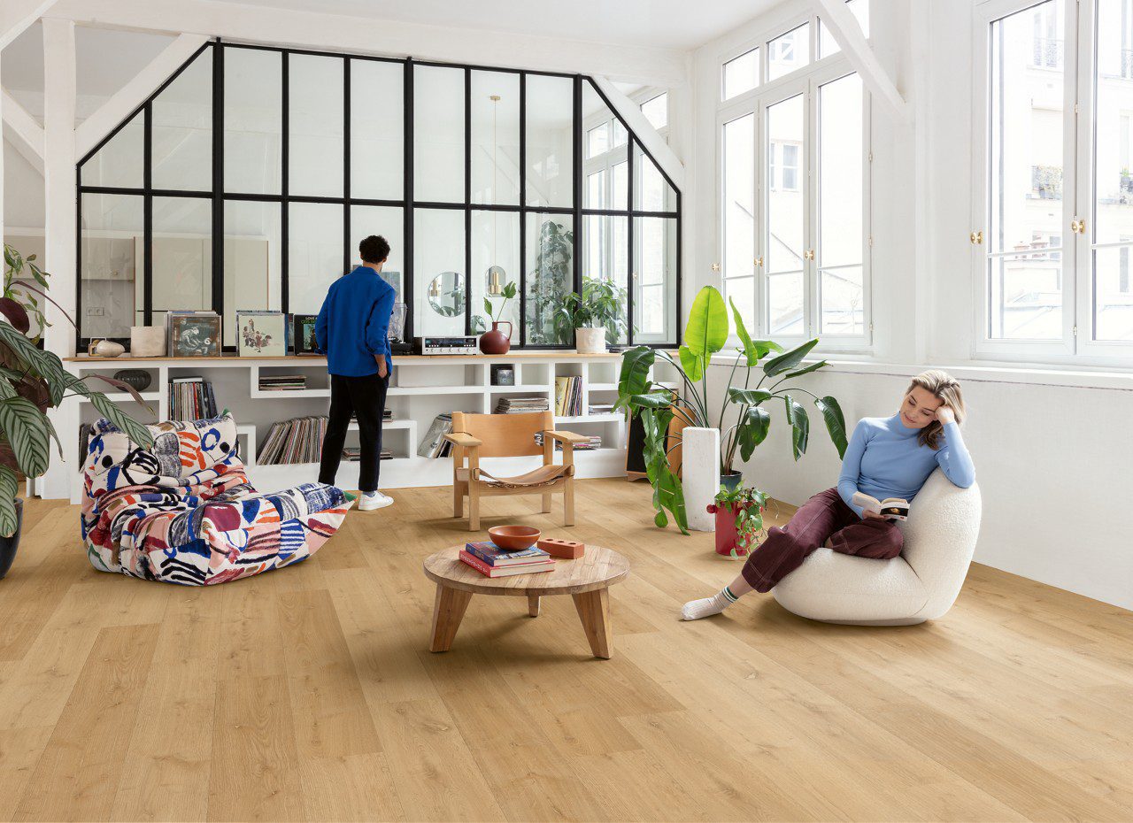 Rigid Vinyl flooring Quick-Step Bloom Elegant Oak Natural – 8