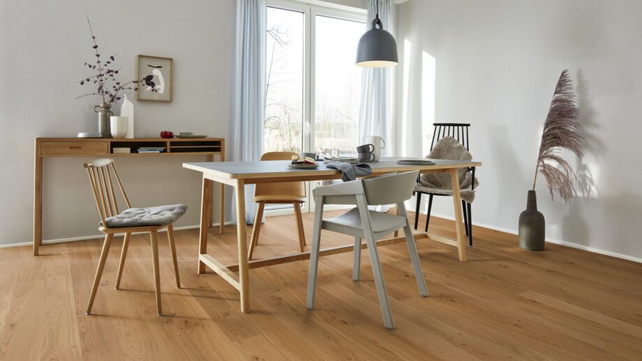 Bauwerk Budget Cut Oak 35 oil waxed – view 11 Parquet floor Bauwerk Budget Cut Oak 35 oil waxed 138mm – 11