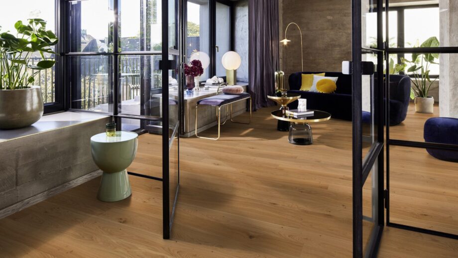 Bauwerk Budget Cut Oak 35 oil waxed – view 5 Parquet floor Bauwerk Budget Cut Oak 35 oil waxed 138mm – 5