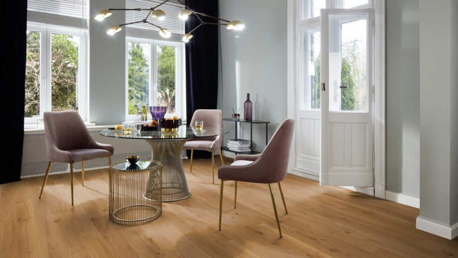 Wooden flooring Bauwerk Budget Cut Oak 35 matt lacquered 138 – 5