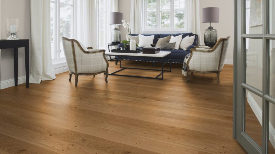 Wooden flooring Bauwerk Budget Cut Oak 35 matt lacquered 138 – 7