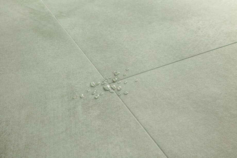 Vinyl floor tiles Quick-Step Illume Soft sage – view 2 Vinyl floor tiles Quick-Step Illume Soft sage – 2