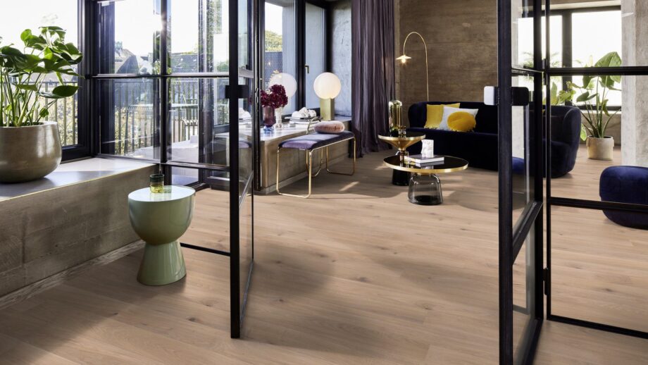 Wooden flooring Bauwerk Casapark Oak 46 B-Protect® 138mm – view 4 Wooden flooring Bauwerk Casapark Oak 46 B-Protect® 138mm – 4