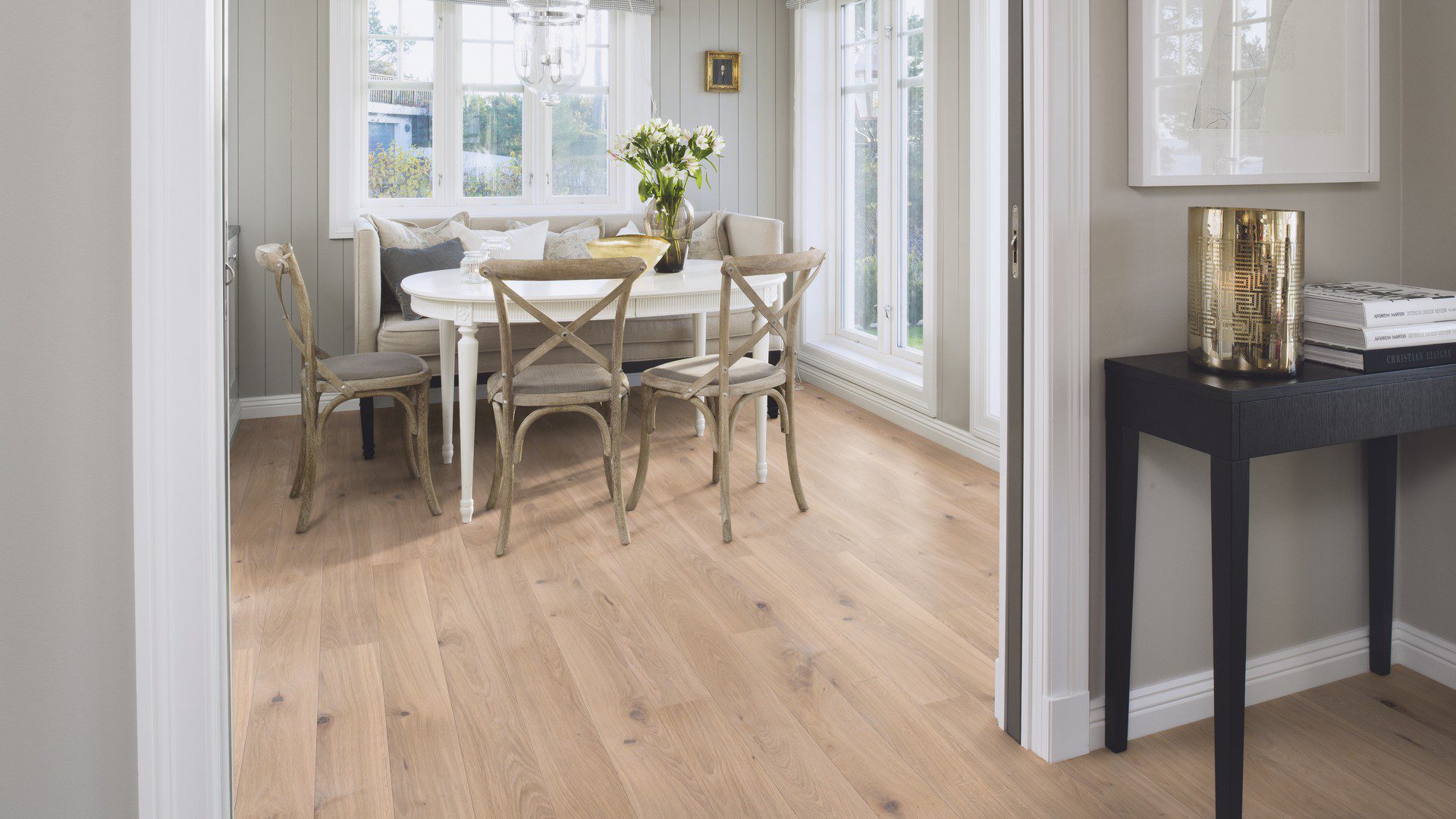 Wooden flooring Bauwerk Casapark Oak 46 B-Protect® 138mm – 6