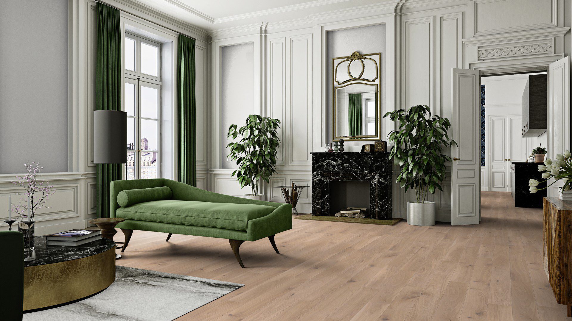 Wooden flooring Bauwerk Casapark Oak 46 B-Protect® 138mm – 8