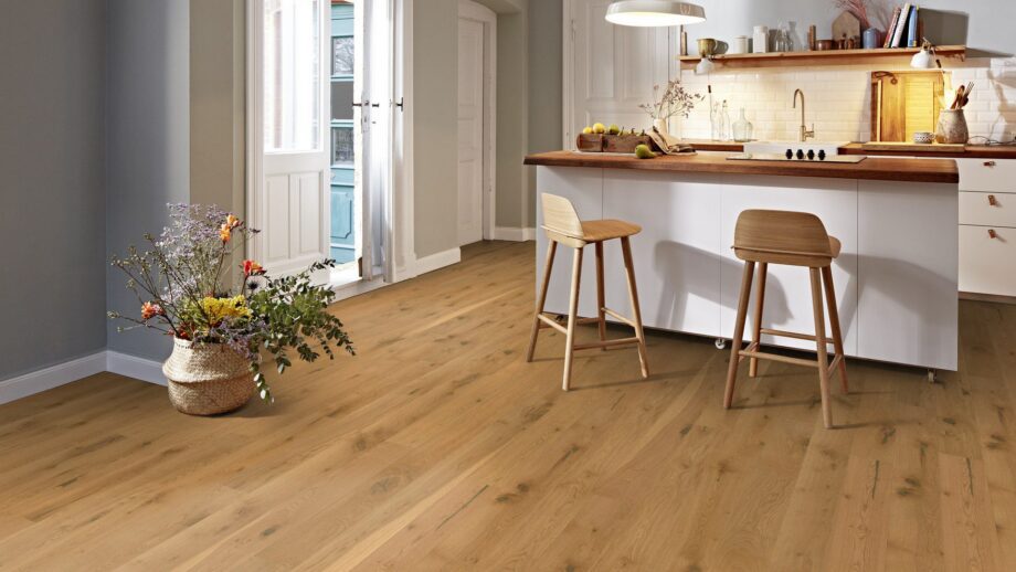 Wooden floor Bauwerk Casapark Oak 56 oil waxed 138mm – 4