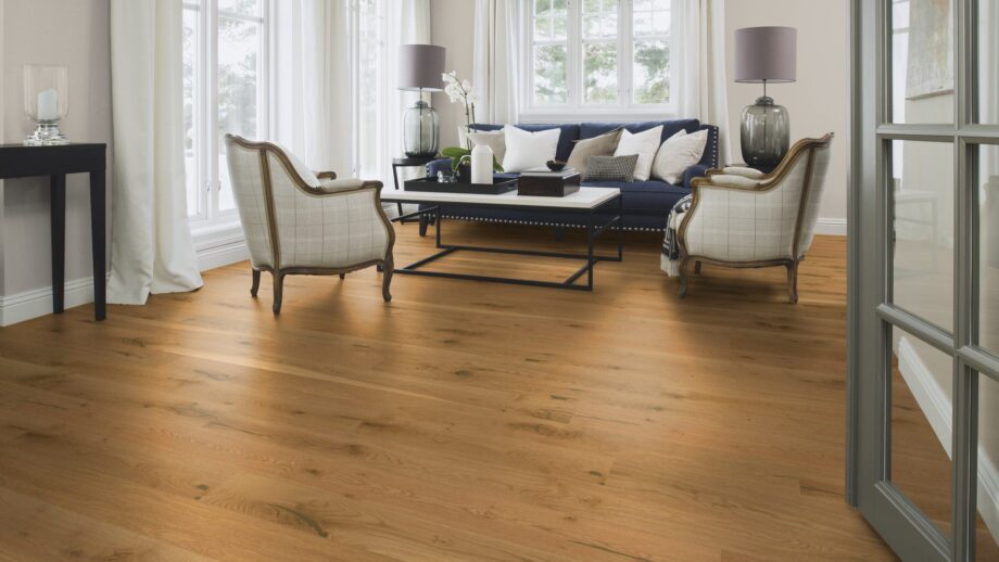 Wooden floor Bauwerk Casapark Oak 56 matt lacquered 138mm – 4