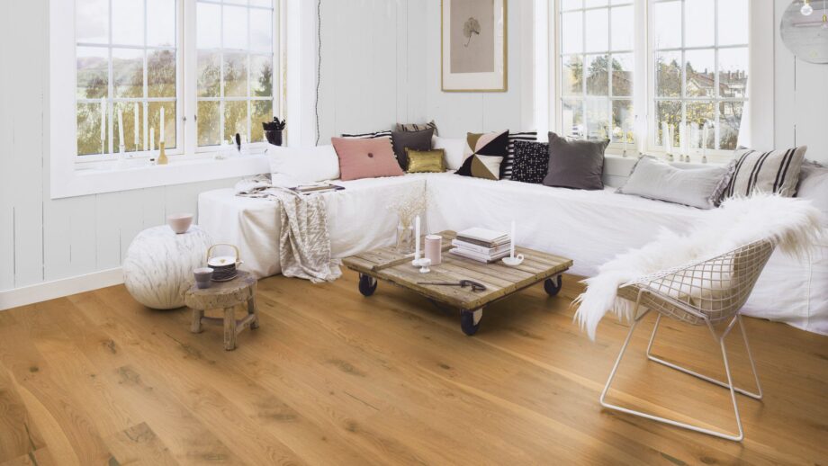 Wooden floor Bauwerk Casapark Oak 56 matt lacquered 138mm – 5