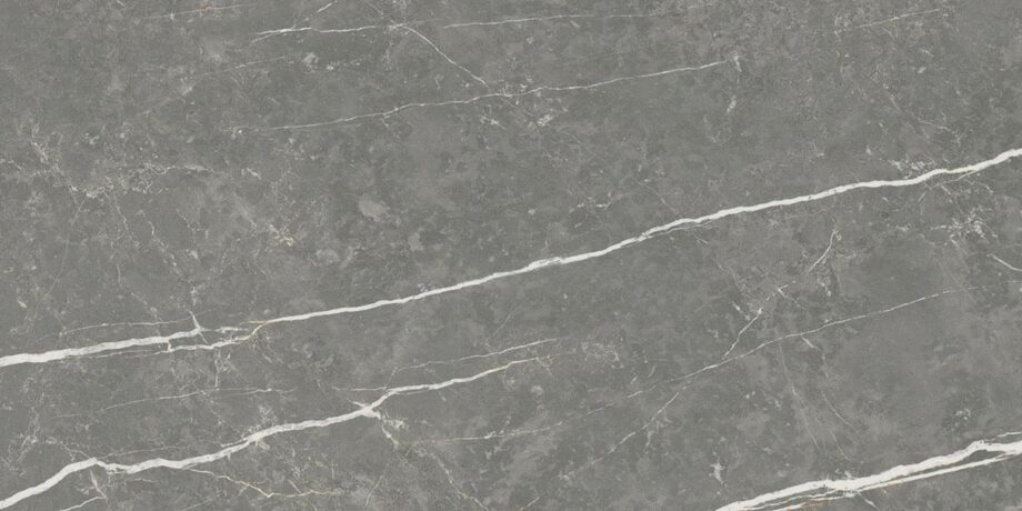 004.450.0294.07981-1 Marmorefektiga poleeritud keraamiline põrandaplaat Tau Elite Graphite Pol, 30x60 cm, 9,5 mm, grafiithall, rektifitseeritud
