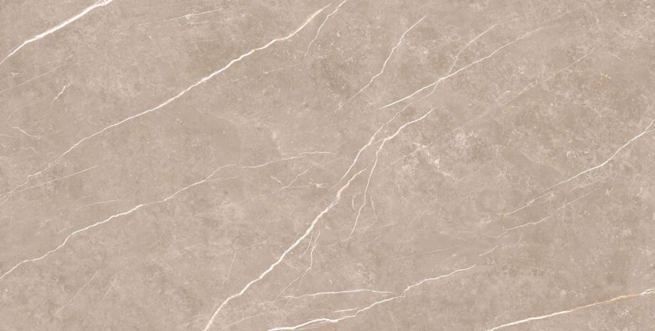 004.505.0408.07981-1 Marmorefektiga poleeritud keraamiline põrandaplaat Tau Elite Greige Pol, 90x180 cm, 11 mm, hallikasbeež, rektifitseeritud