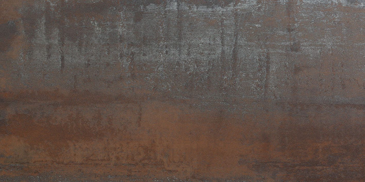 Corten-terase efektiga portselanplaat Tau Corten A, 30x60 cm, 10,5 mm, roostepruun, rektifitseeritud