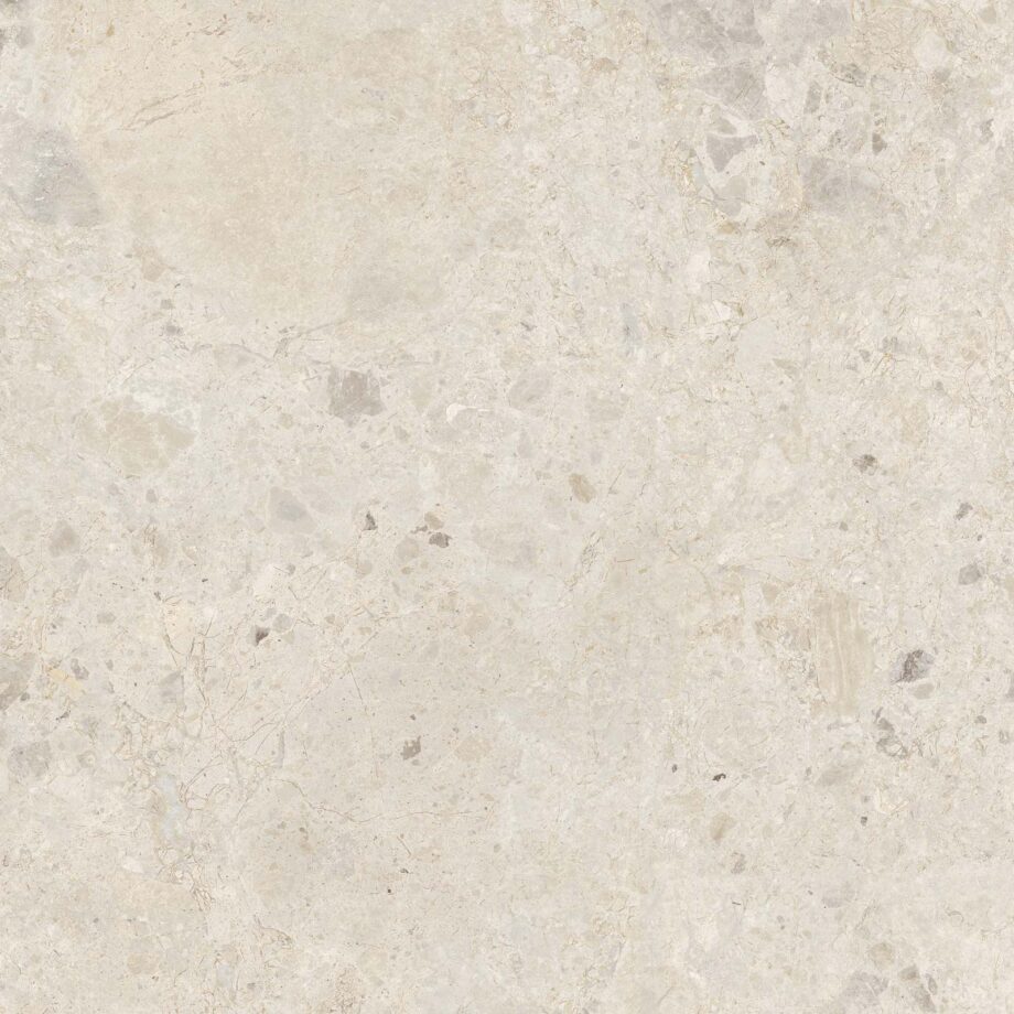 017.840.0108.15997-1 Kiviefektiga matt keraamiline põrandaplaat Tau Qatar White, 60x60 cm, 9 mm, valge, rektifitseeritud