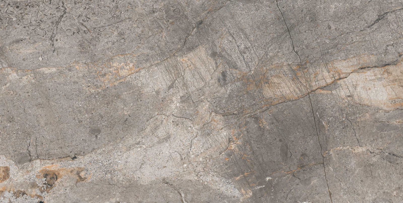 Kiviefektiga matt keraamiline põrandaplaat Tau Mainstone Gray, 60x120 cm, 10,5 mm, hall, R10, rektifitseeritud