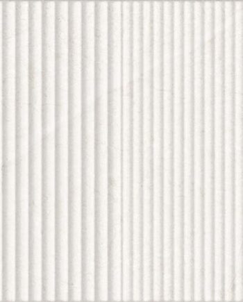 Reljeefne kiviefektiga keraamiline seinaplaat Tau Lithos Wall Relief White, 30x90 cm, 8,7 mm, valge, rektifitseeritud