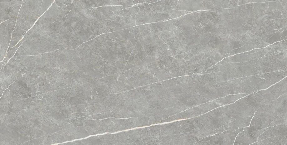 Marmorefektiga matt keraamiline põrandaplaat Tau Elite Gray, 90x180 cm, 11 mm, hall, R10, rektifitseeritud