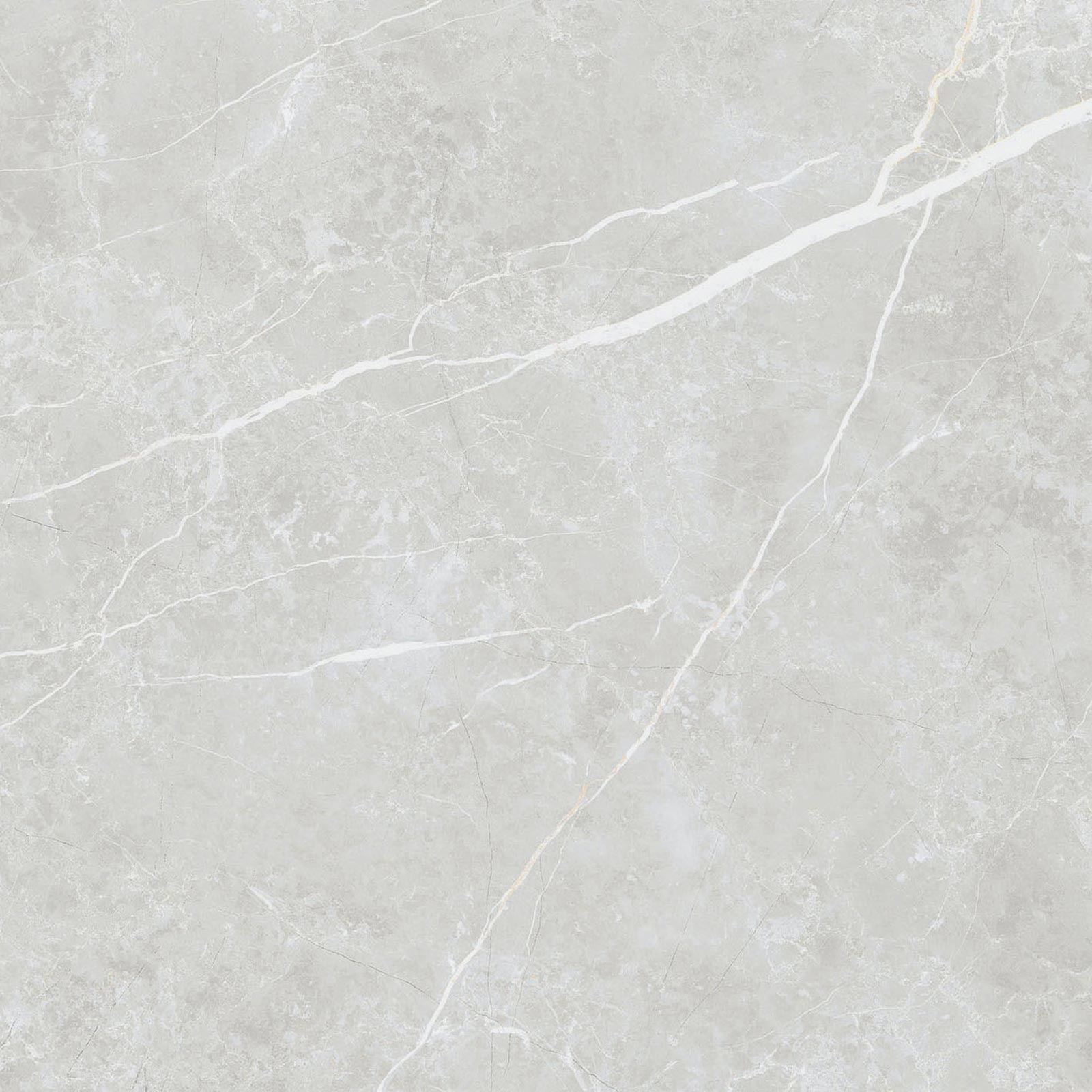 Marmorefektiga matt keraamiline põrandaplaat Tau Elite Silver, 60x60 cm, 9 mm, hõbehall, R10, rektifitseeritud