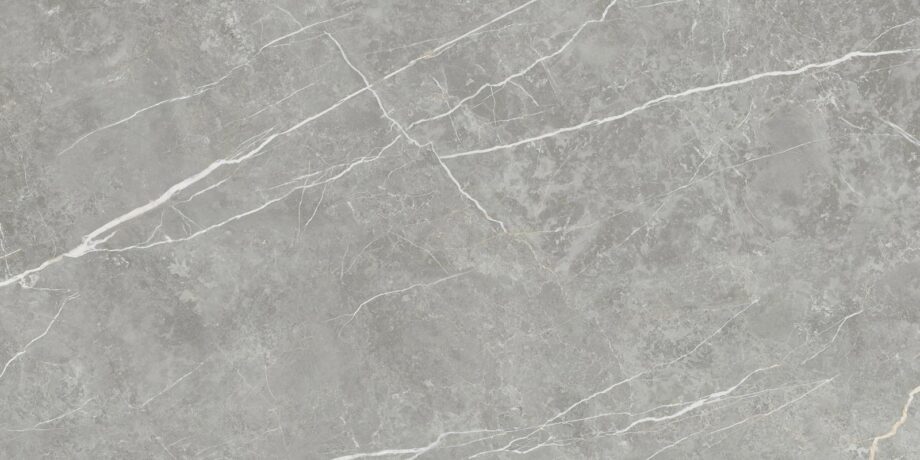 Marmorefektiga matt keraamiline põrandaplaat Tau Elite Gray, 60x120 cm, 10,5 mm, hall, R10, rektifitseeritud