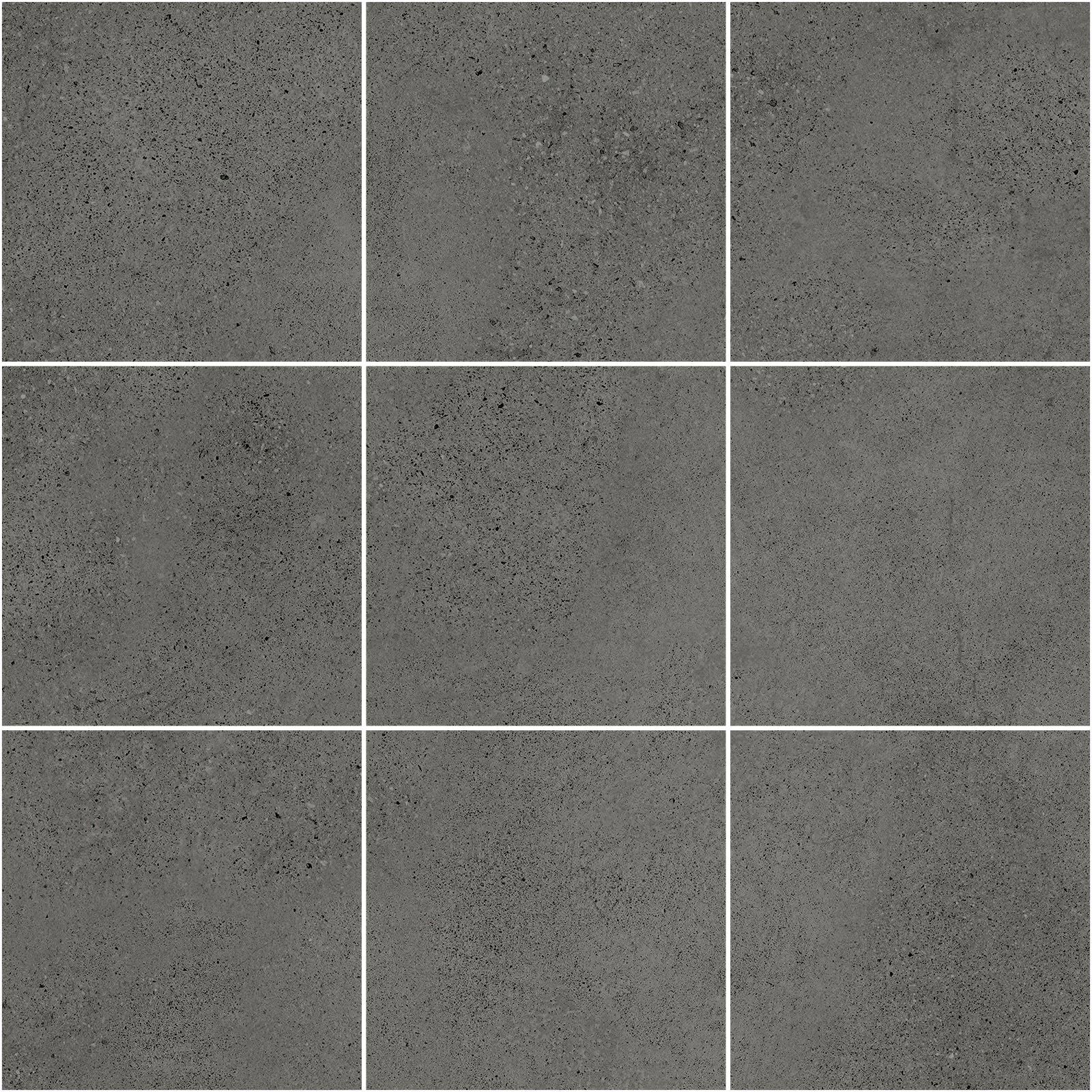Betoonimustriga mosaiikplaat Tau Integra Graphite 10x10, 30x30 cm, grafiithall
