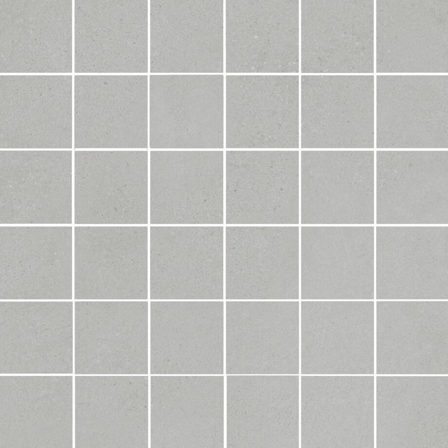 036.281.0183.04400-1 Betoonimustriga mosaiikplaat Tau Integra Silver 5x5, 30x30 cm, hõbehall