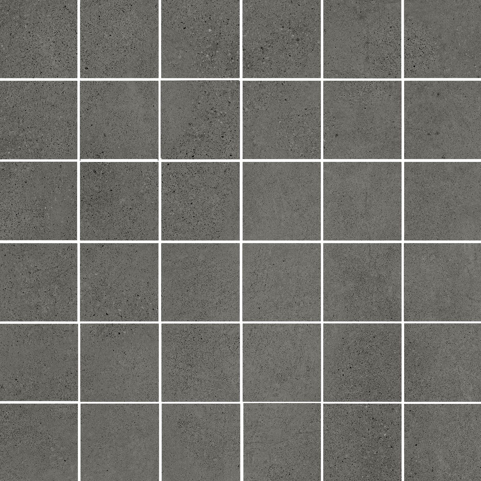 Betoonimustriga mosaiikplaat Tau Integra Graphite 5x5, 30x30 cm, grafiithall