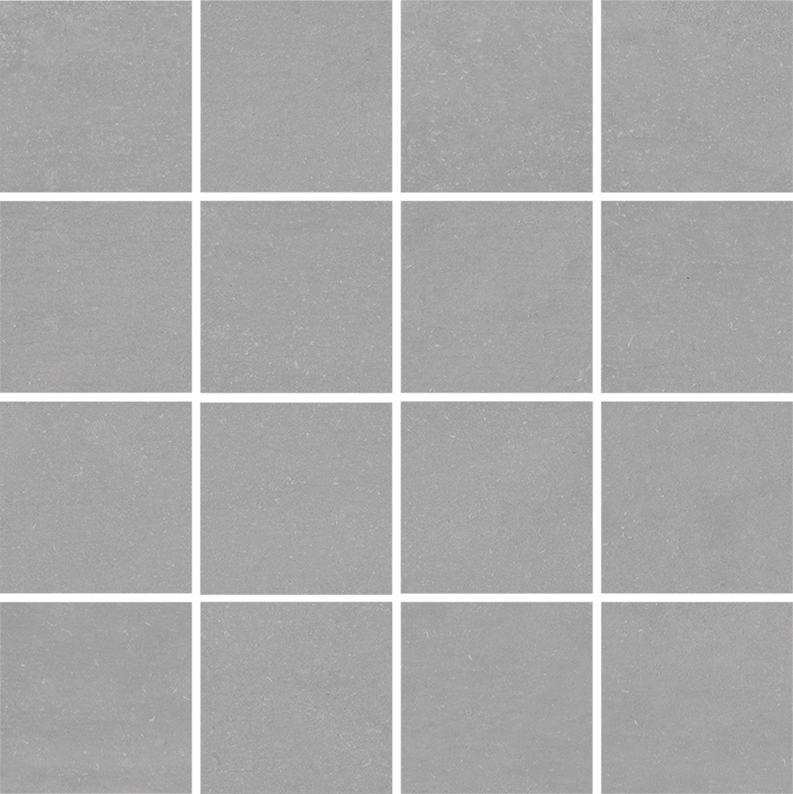 Betoonimustriga mosaiikplaat Tau Lema Silver 7x7, 30x30 cm, hõbehall