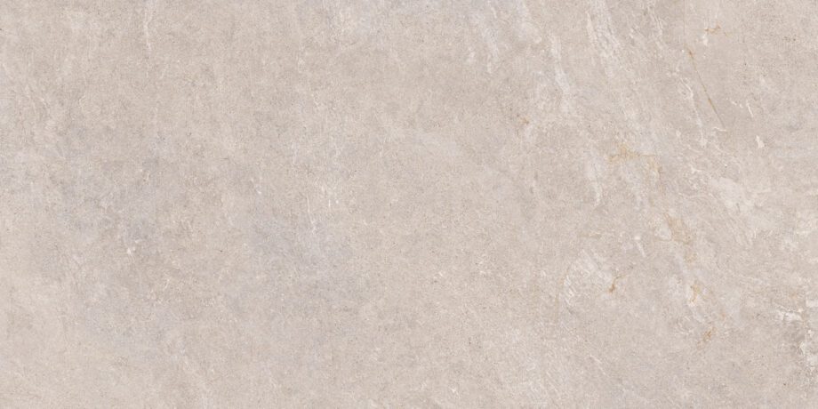 039.869.0108.14047-1 Kiviefektiga poolpoleeritud portselanplaat Tau Caribbean White SP, 60x120 cm, 10,5 mm, valge, rektifitseeritud