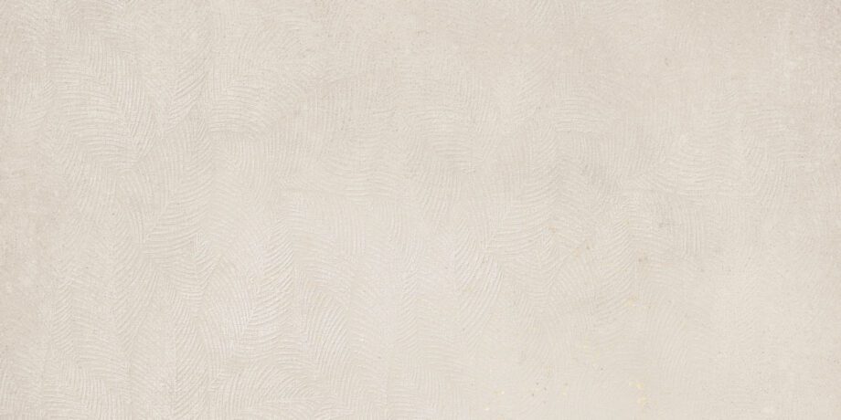 085.022.0108.15764-1 Betoonimustriga keraamiline dekoorplaat Tau Detroit White Dc, 60x120 cm, 7,8 mm, valge, R10, rektifitseeritud