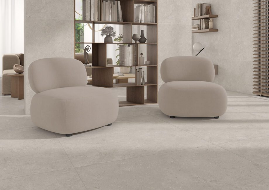 tau-amb-1296 Kiviefektiga terrassiplaat Tau Campaspero Sand, 60x60 cm, 20 mm, liivabeež, R11, rektifitseeritud