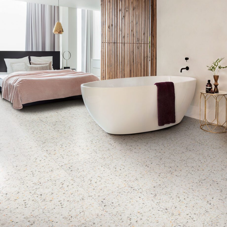 Tugevdatud südamikuga LVT vinüülplaat Floorify Small Tile Verona F523