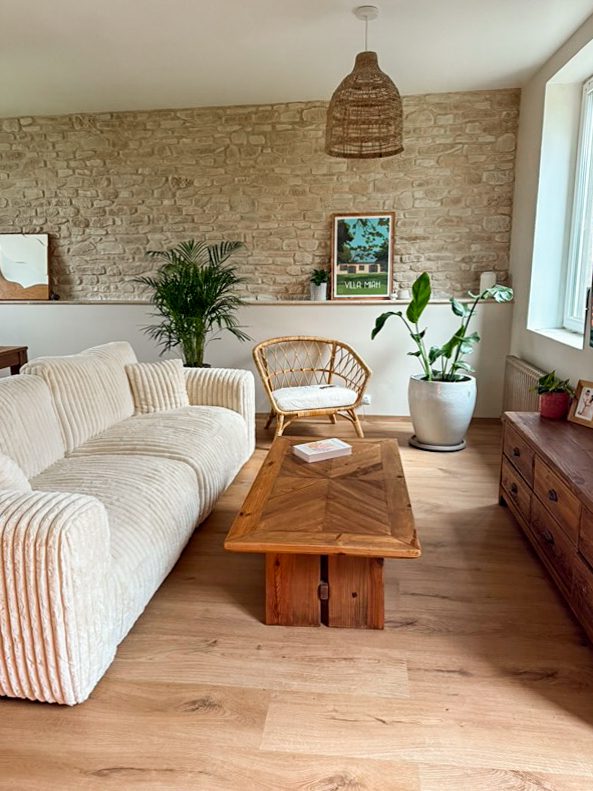 Tugevdatud südamikuga LVT vinüülparkett Floorify XL Plank Teddy Bear F102