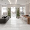 017.869.0012.03972-3 Corten-terase efektiga portselanplaat Tau Corten Blanco, 60x120 cm, 10,5 mm, valge, rektifitseeritud