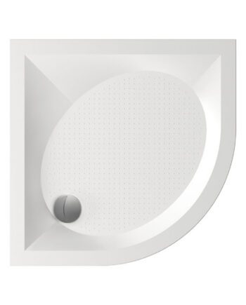 Quadrant Shower Tray PAA ART RO 90 R550 4W, 90x90 cm