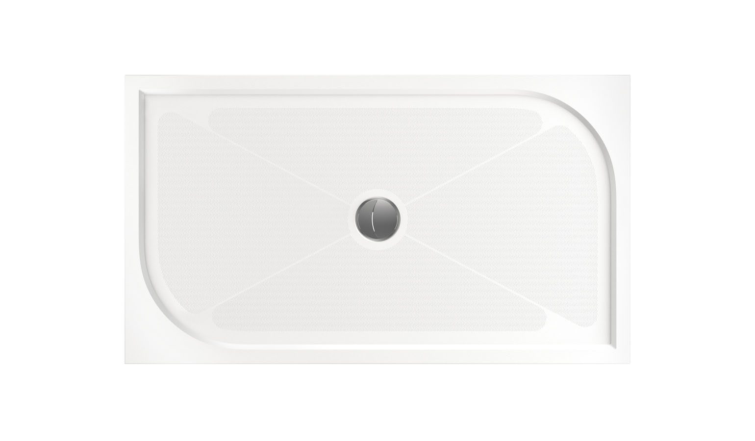 Shower Tray PAA LARGO 80x140 cm, Cast Stone