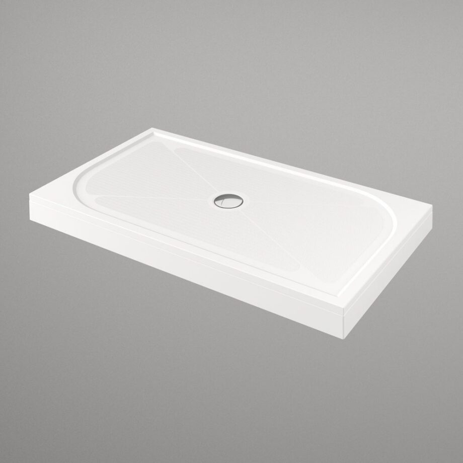Shower Tray PAA LARGO 80×140 cm, Cast Stone – view 2 Shower Tray PAA LARGO 80x140 cm, Cast Stone – 2