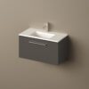 Vanity Basin PAA LOTO MINI 80, 80×40 cm, Cast Stone – view 3 Vanity Basin PAA LOTO MINI 80, 80x40 cm, Cast Stone – 3