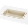 Inset Basin PAA OPUS IN 52×32 cm, Silkstone – view 6 Inset Basin PAA OPUS IN 52x32 cm, Silkstone – 6