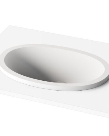 Inset Basin PAA OVO IN 55x37.2 cm, Silkstone