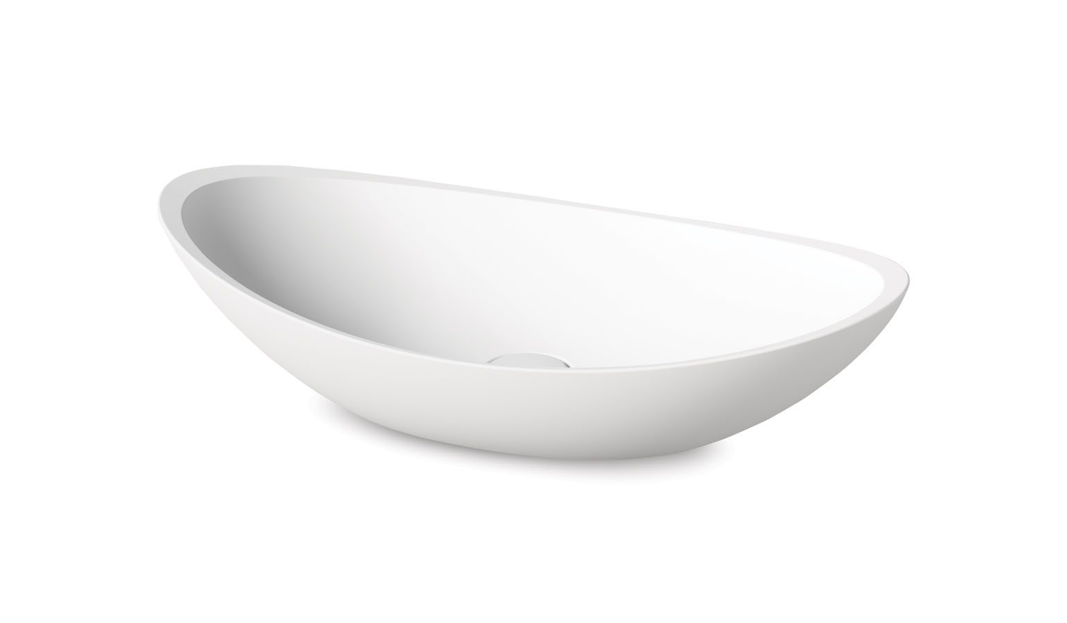 Countertop Basin PAA FELICE 69x37.5 cm, Silkstone